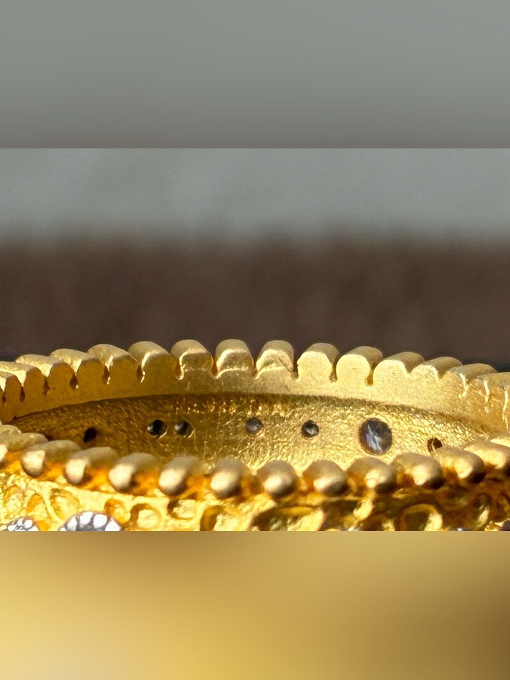 Freida Rothman Bezel Stack Ring Sz 7 - Picture 4 of 8